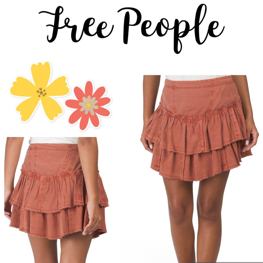 Free People Mini Skirt